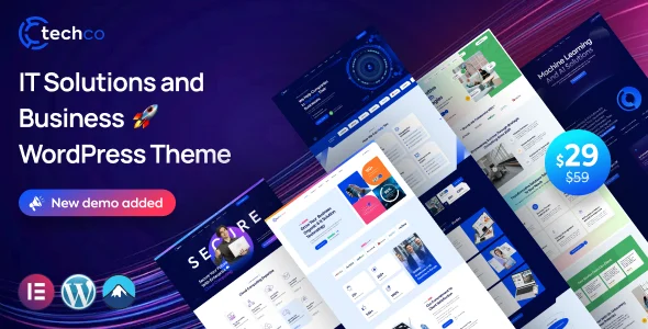 Techco WordPress Theme (IT Solutions & Business)