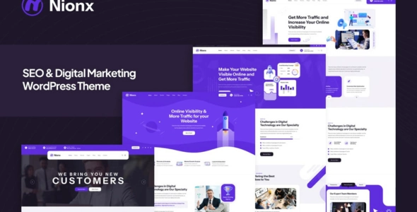 Nionx - SEO & Digital Marketing WordPress Theme
