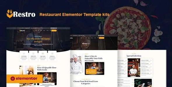 Restro - Restaurant Elementor Pro Template Kit