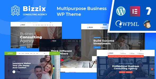 Bizzix - Multipurpose Business Elementor WordPress Theme