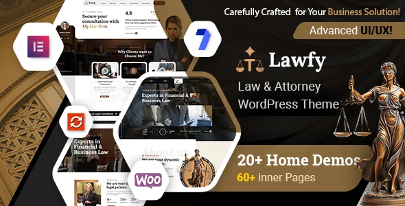 Lawfy - Law & Attorney WordPress Theme