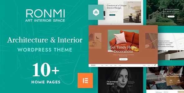 Ronmi - Architecture and Interior Design WordPress