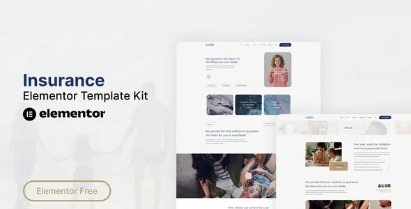 Consa - Insurance Elementor Template Kit
