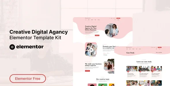Digimity - Creative Digital Agancy Elementor Template Kit