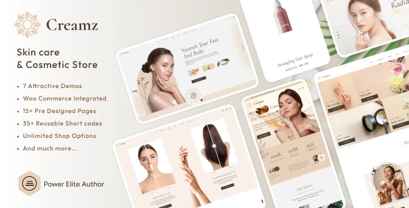 Creamz - Beauty WooCommerce Theme
