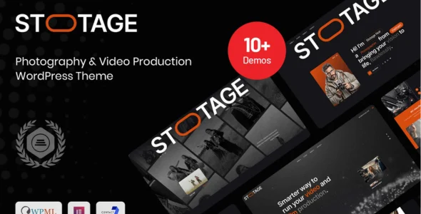 Stotage - Photography & Video Production WP Theme
