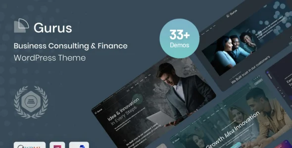 Gurus - Business Consulting WordPress Theme