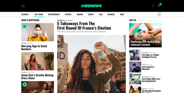 Vibenews - Digital News Magazine AMP Theme