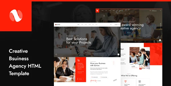 Sominx - Creative Business Agency WordPress Theme
