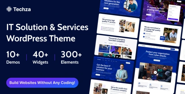 Techza - IT Solutions & Technology WordPress Theme