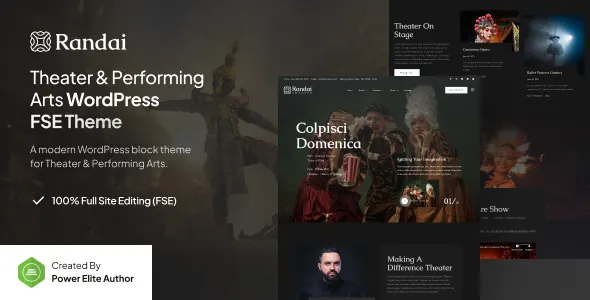 Randai – Theater Entertainment WordPress Theme